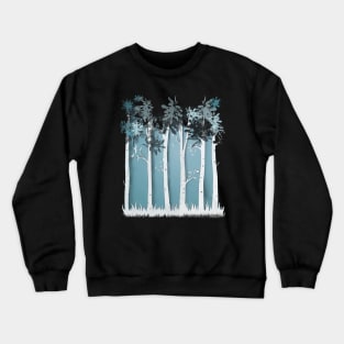 Birch Tree Forest 1 Crewneck Sweatshirt